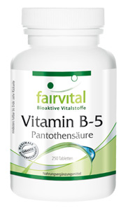 Vitamin B-5 Pantothensäure