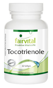 Tocotrienole pur - Dieses Produkt besteht aus einer Kombination von 90% Delta- und 10% Gamma-Tocotrienolen.